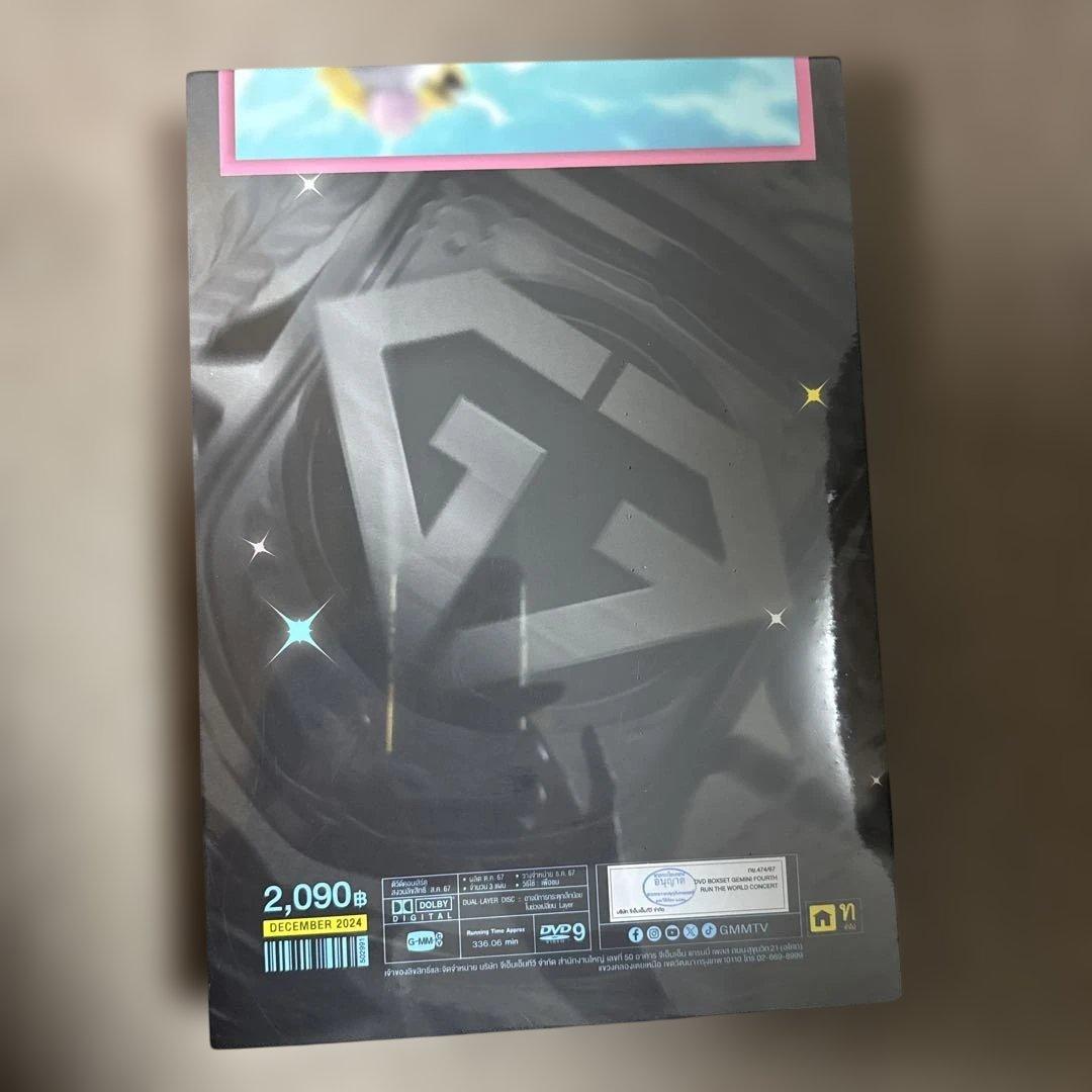 【新品・未開封】GEMINI FOURTH RUN THE WORLD DVD