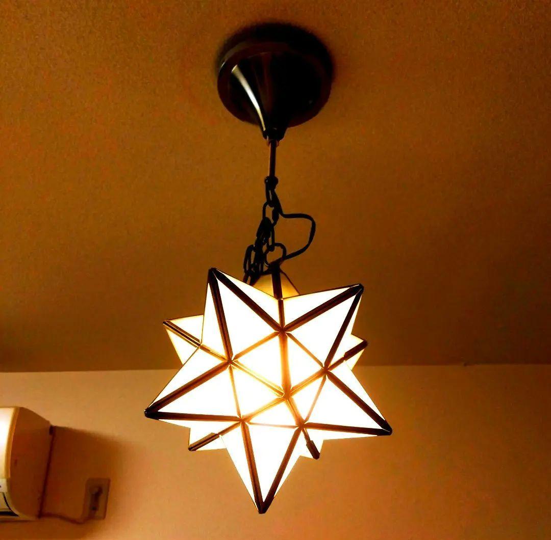 星型シーリングライト