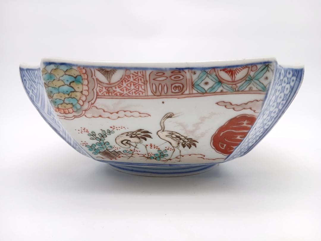 伊万里焼 古伊万里 四角皿 角鉢