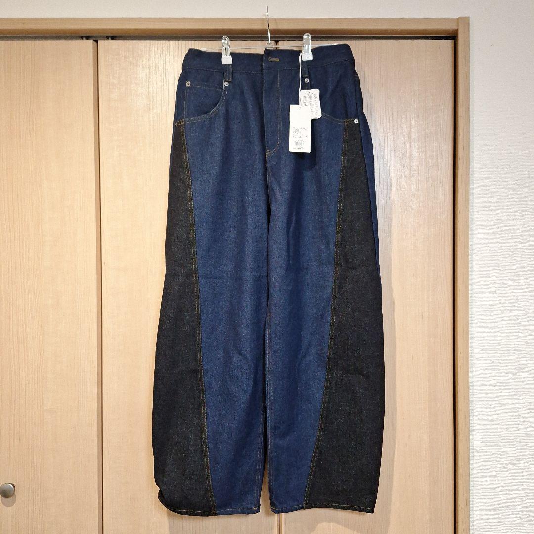 [be with M] Misayoデニムパンツ 　Mサイズ　インディゴ