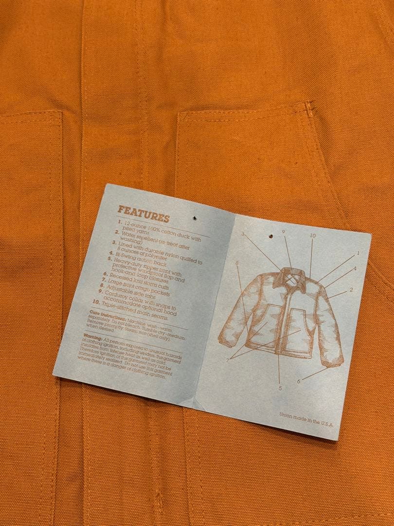 【希少☆デッドストック】Carhartt トラディショナルジャケット