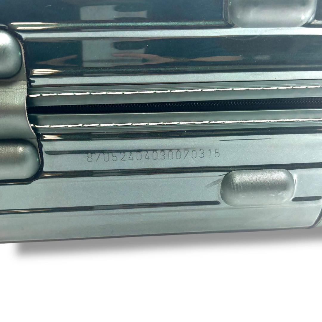 希少 リモワ ボサノバ 870.52 グリーン 4輪 32L 機内持込可能 美品