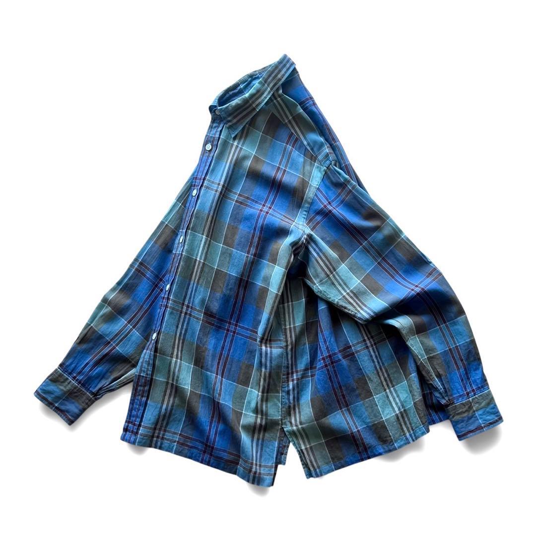 【美品】KAPTAIN SUNSHINE REGULAR COLLAREDシャツ