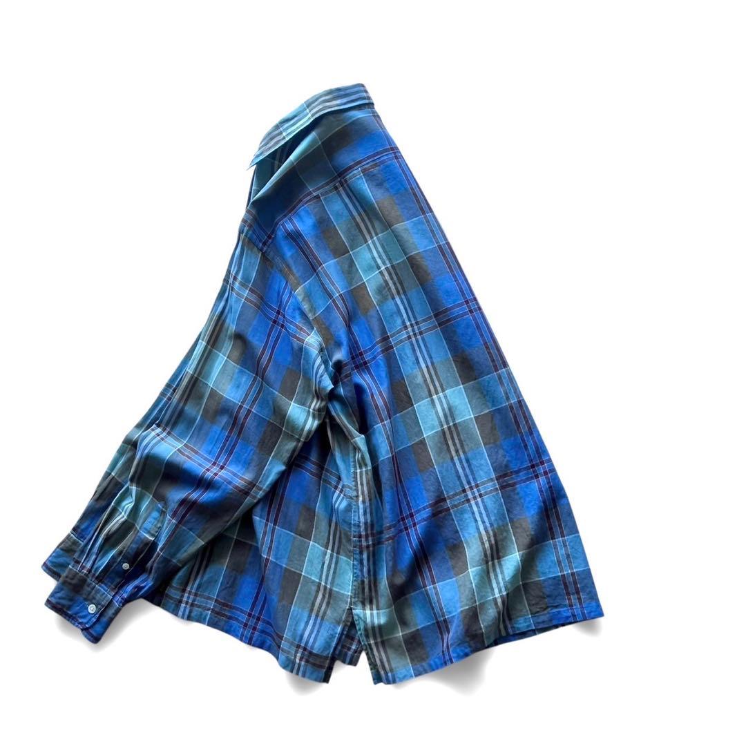 【美品】KAPTAIN SUNSHINE REGULAR COLLAREDシャツ