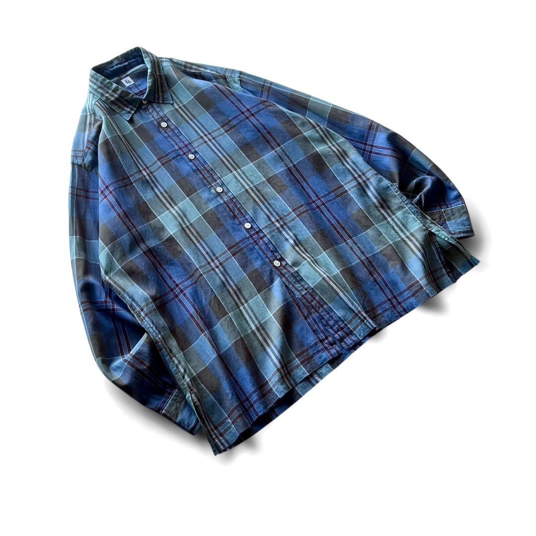 【美品】KAPTAIN SUNSHINE REGULAR COLLAREDシャツ