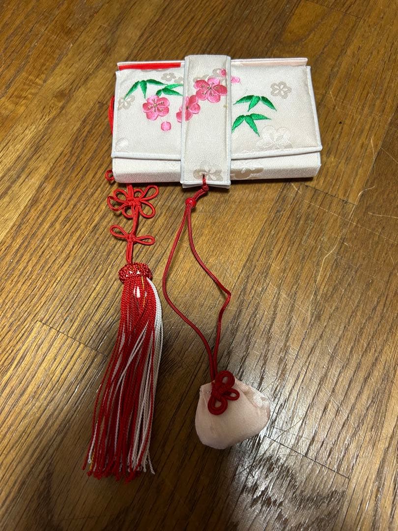 七五三 着物用帯セット 桜の刺繍