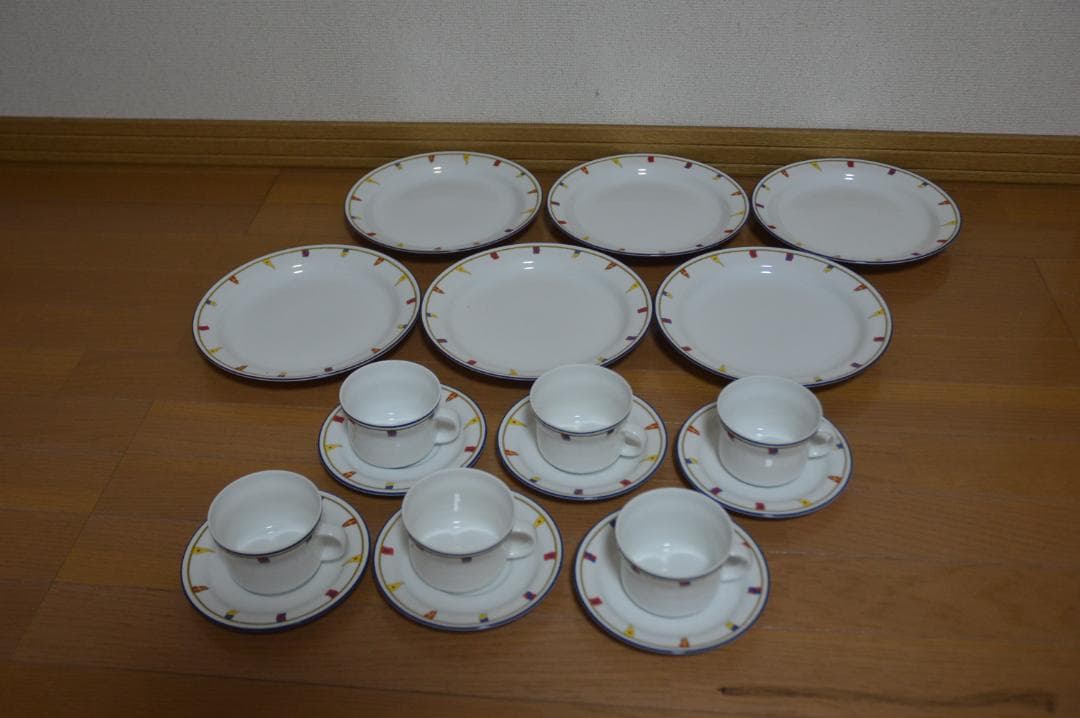 未使用:リチャードジノリ　クリッパー　6セット