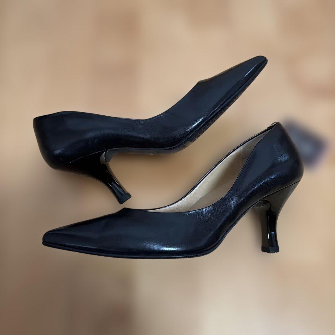 新品未使用☆本革☆ワコール／サクセスウォーク 23cm ヒール7cm☆