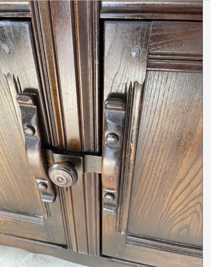 アーコール　レア品　初期　オールドコロニアル　カップボード　サイドボード