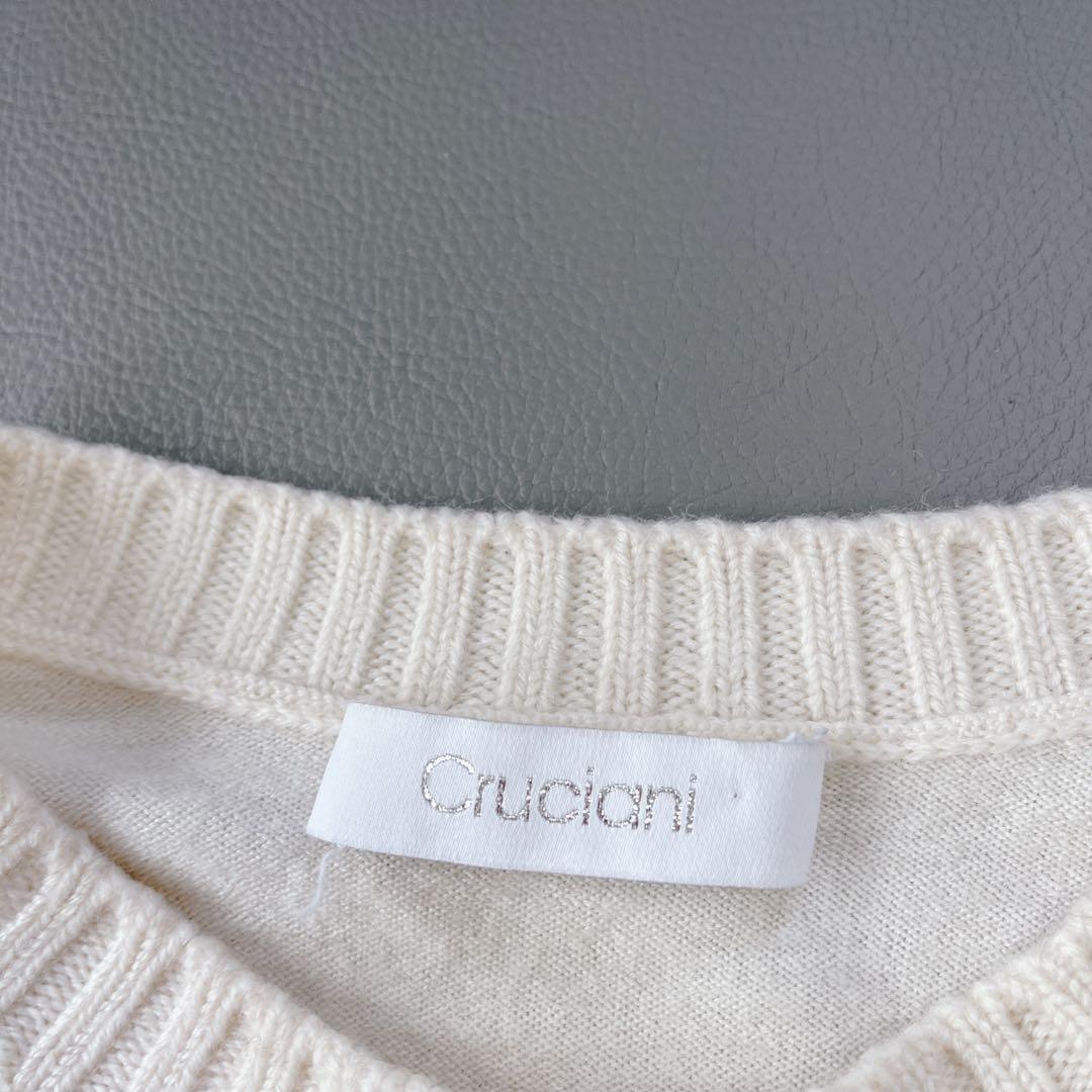 Cruciani クルチアーニ 27×9Gクルーネックニット セーター　46
