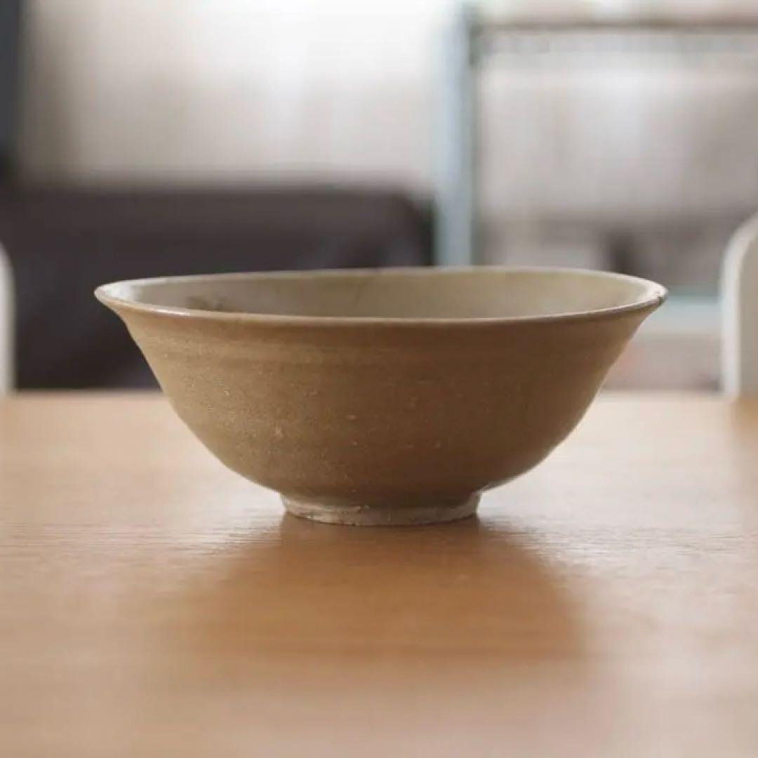 高麗青磁の椀　骨董　古道具