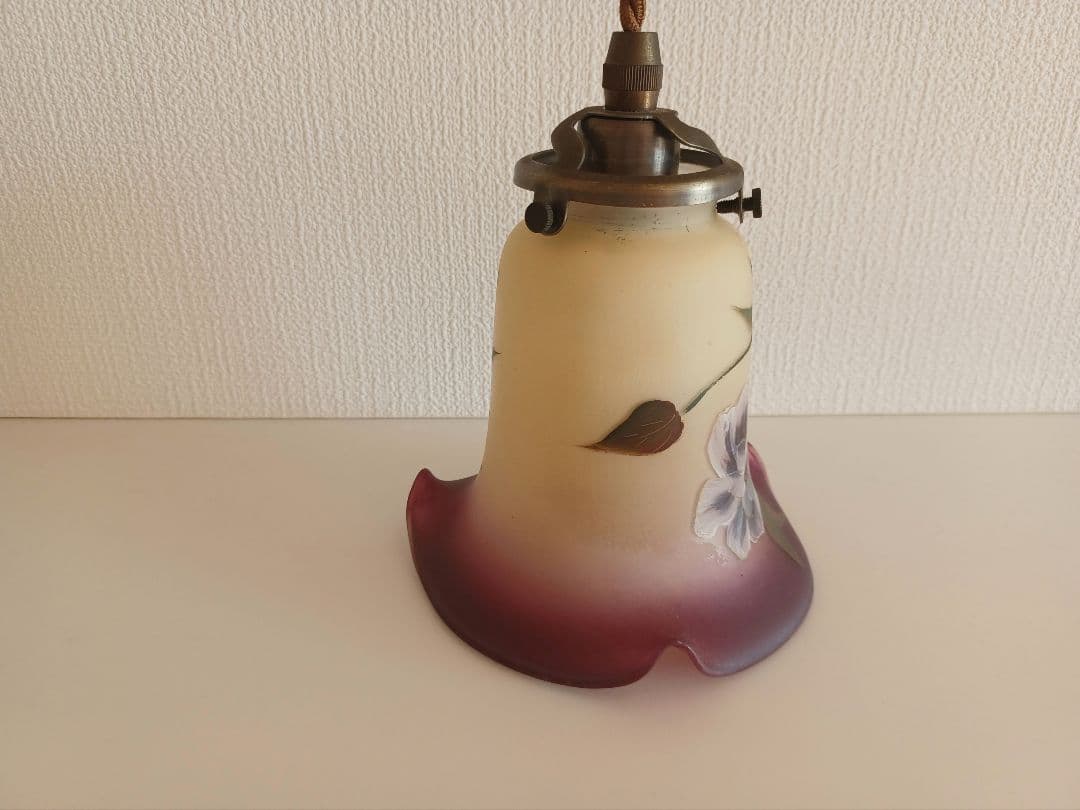 吊り下げランプシェード　アンティーク