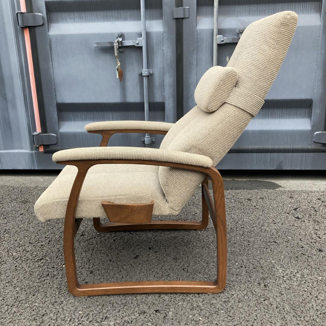 みーちゃん様たのめる便富士ファニチア Rauha リクライニングチェア ベージュ