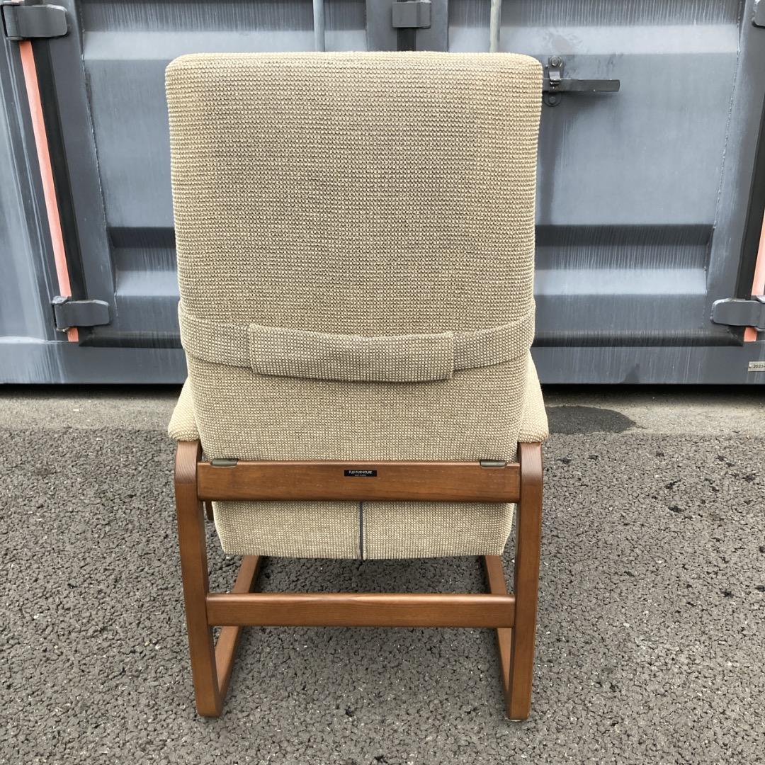 みーちゃん様たのめる便富士ファニチア Rauha リクライニングチェア ベージュ