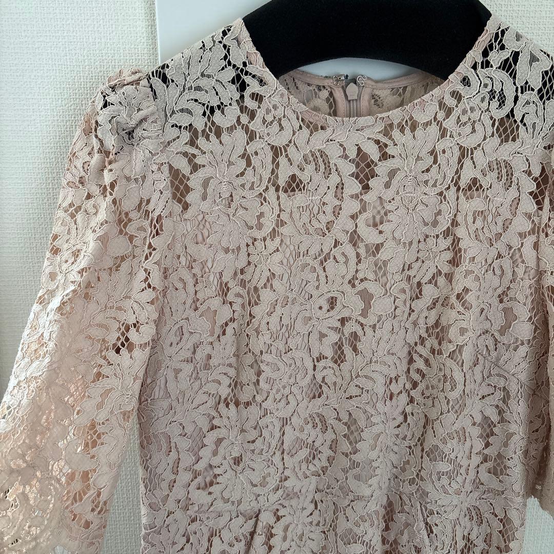 CELFORD コードレースワンピース　結婚式参列