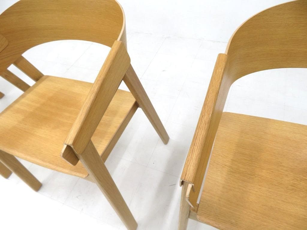 展示品　ムート　カバーチェア　4脚セット　デンマーク　北欧　　ダイニングチェア