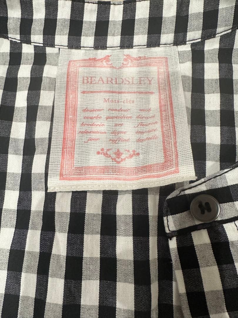 ビアズリー　BEARDSLEY 先染めギャザーワンピース　サイズ1 M L用