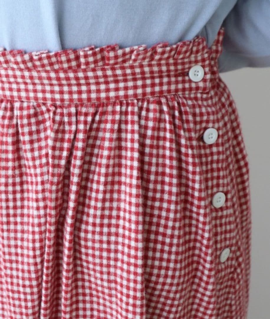 bulle de savon fuwa fuwa gingham スカート