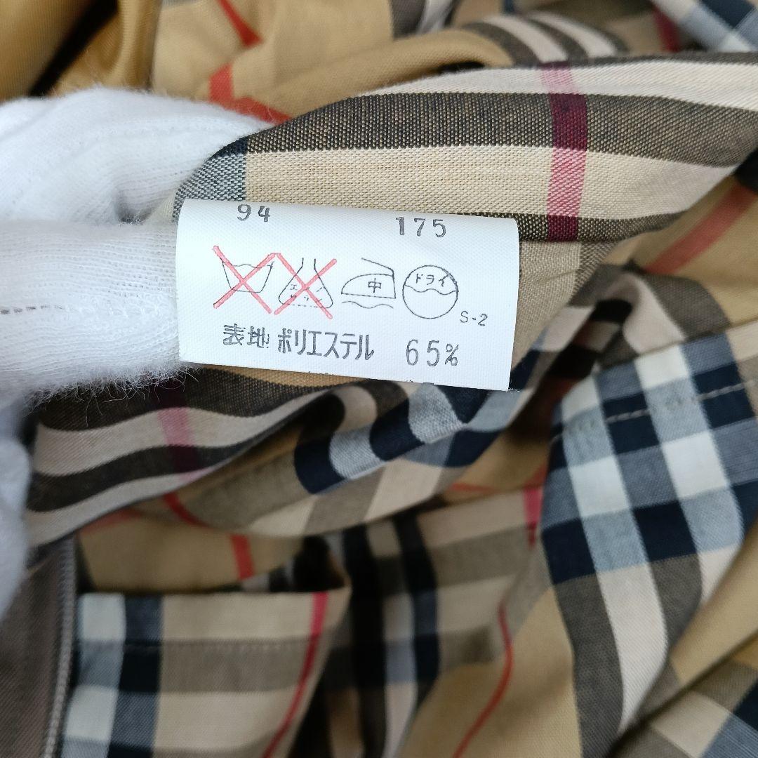 みのり様✨【ノバチェック　希少Lサイズ】バーバリー　ステンカラーコート　ライナー
