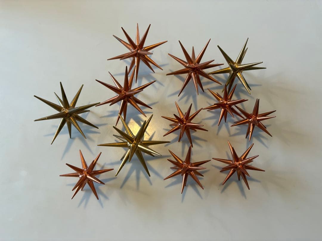 アルビン・プライスラー ベツレヘムの星 ゴールド　ブロンズ　Ｌ・Ｓサイズ