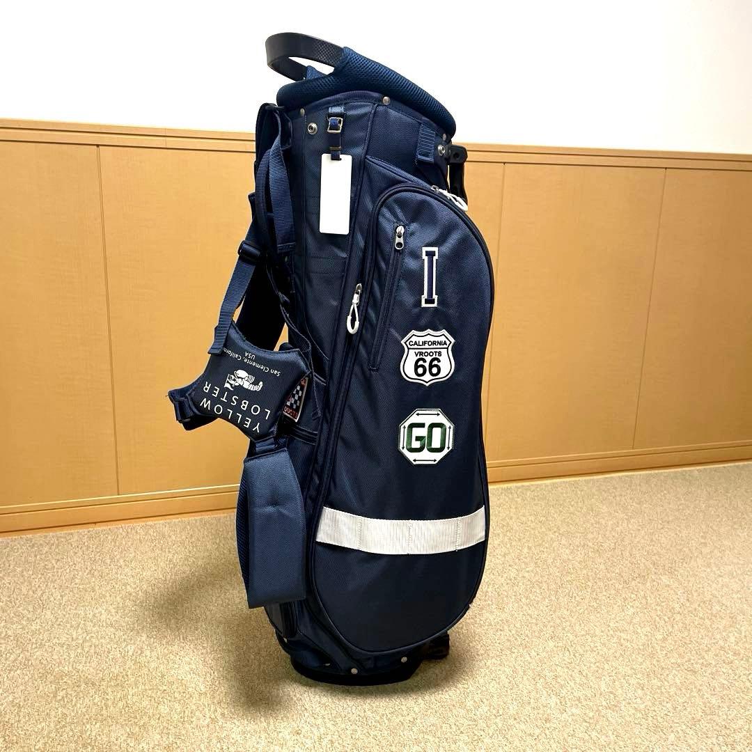 美品【限定生産】イエローロブスター スタンド式 キャディバッグ (完売品)
