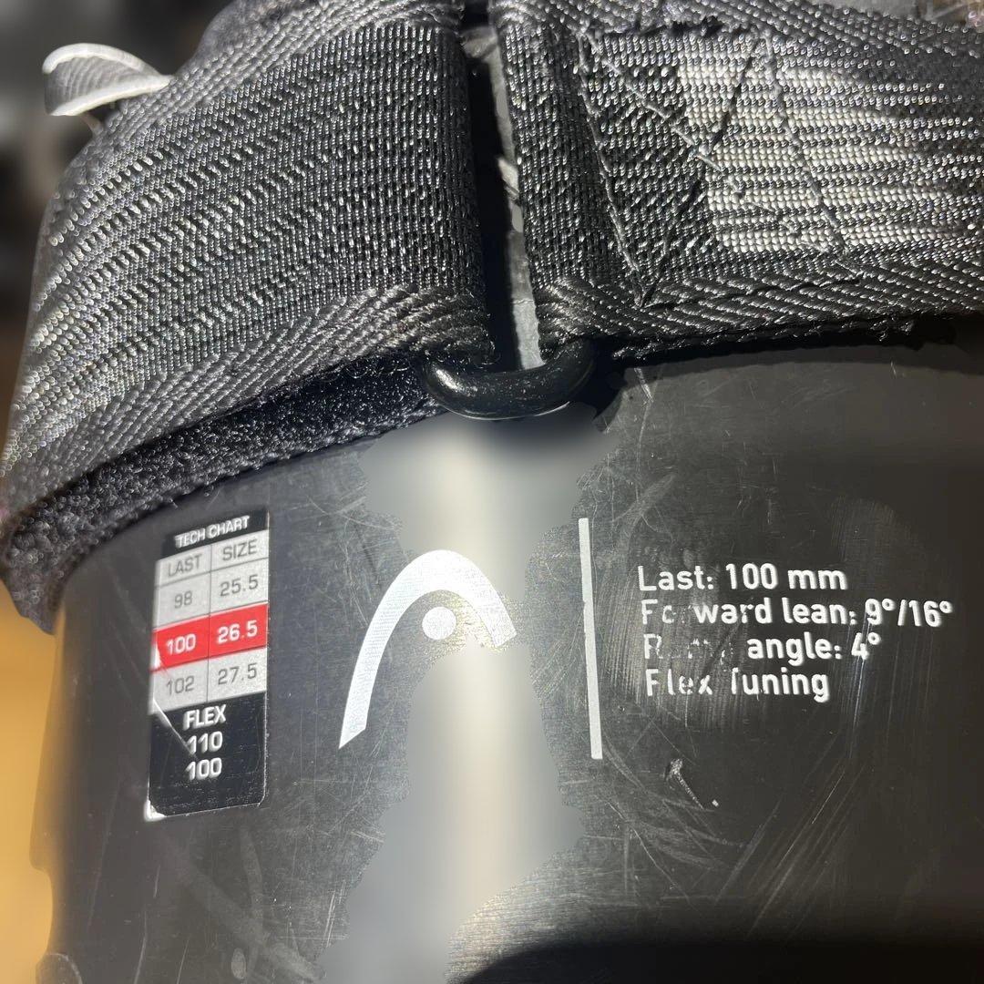 名機HEADヘッドFORMULA100 26.0-26.5cm中上級向け