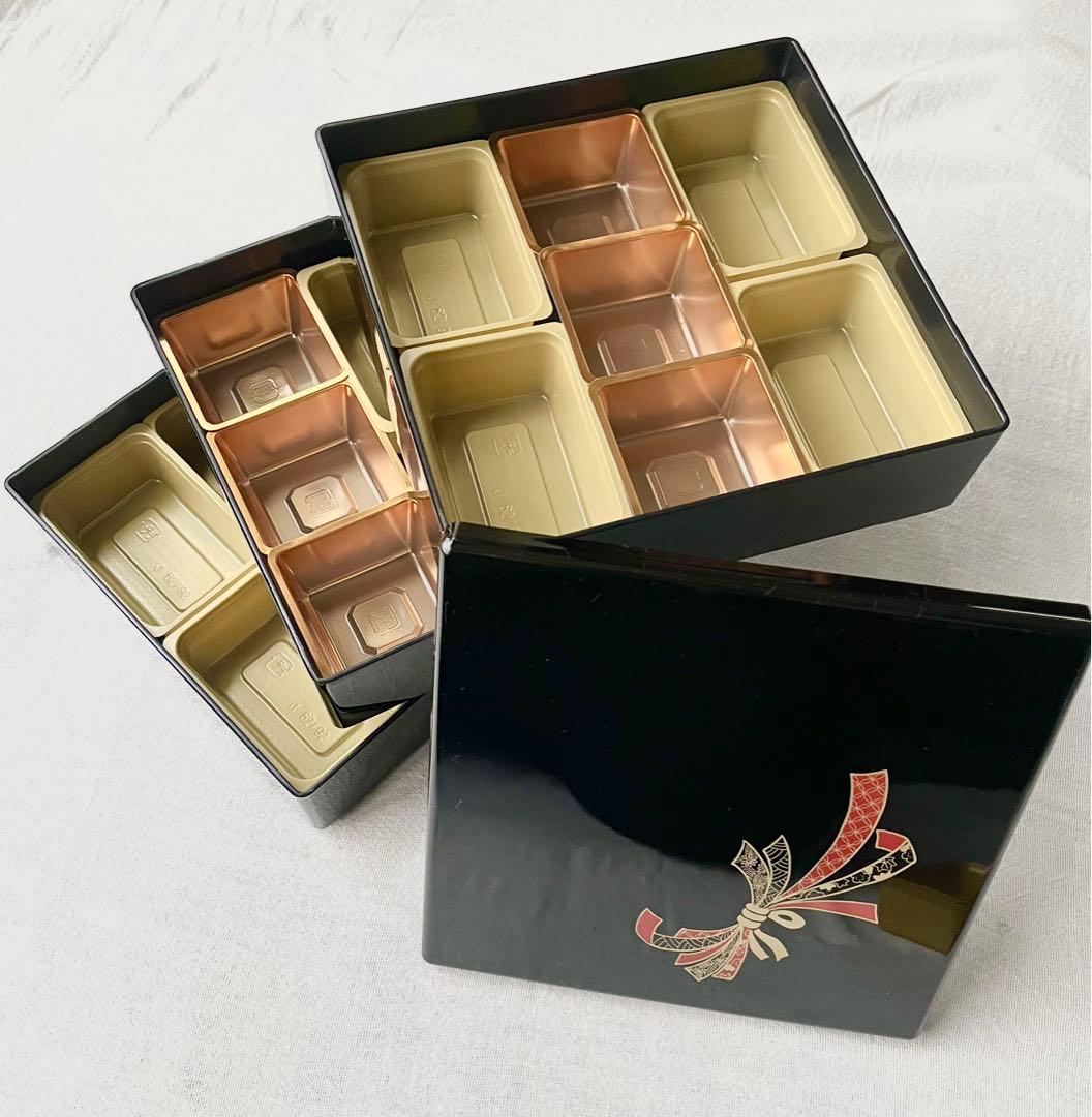 三段重 お重箱 6.5寸　まとめ売り10セット 未使用