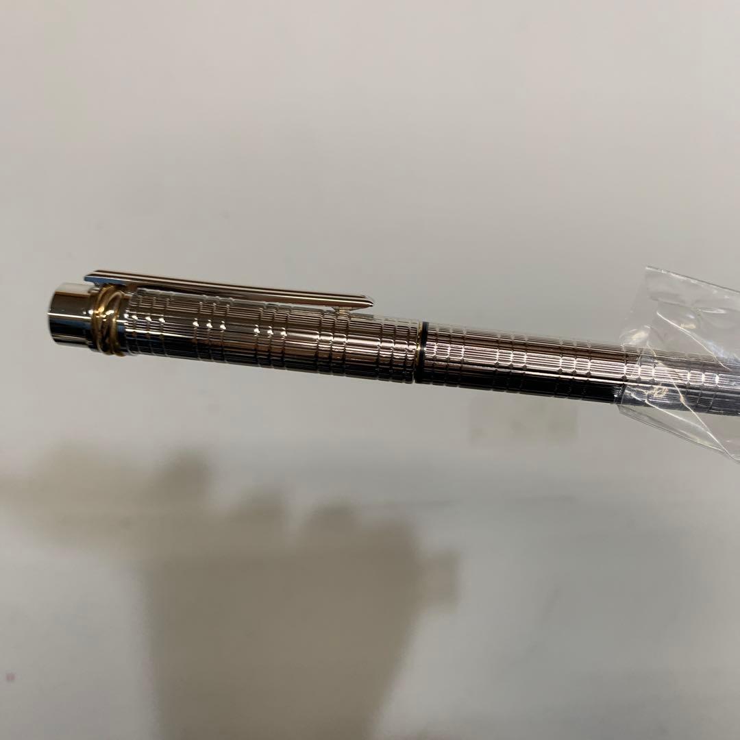カルティエ 万年筆 ペン先 18K 750 刻印 シルバー ゴールド