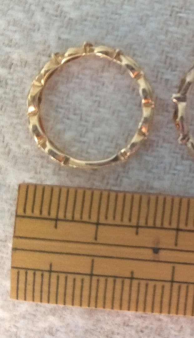 agate ピンキーリング　K10