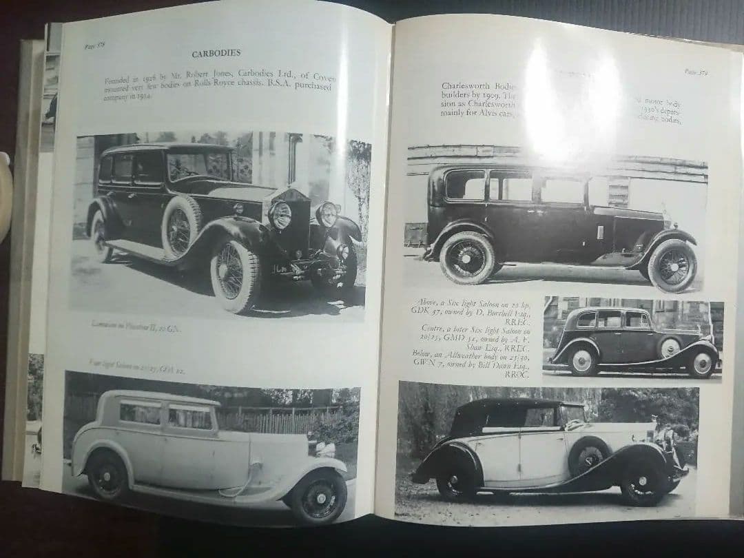 ロールスロイス古書 coachwork on rolls-royce