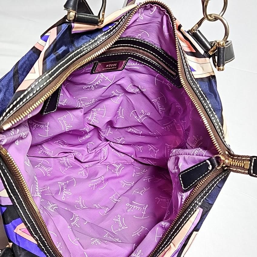 エミリオプッチ☆美品☆ 2way マルチカラー トートバッグ ショルダーバッグ