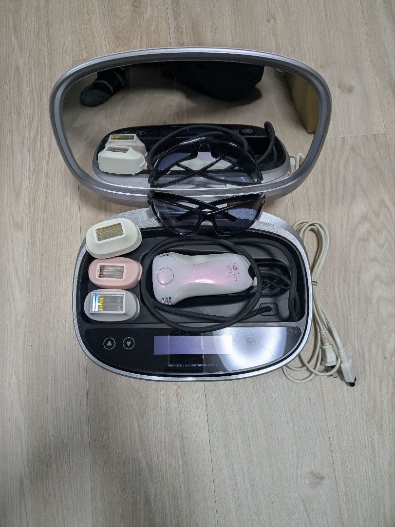 美品 ke-non8.4 ケノン脱毛ヘッド3種付き 家庭用脱毛器【値下げ!!!】