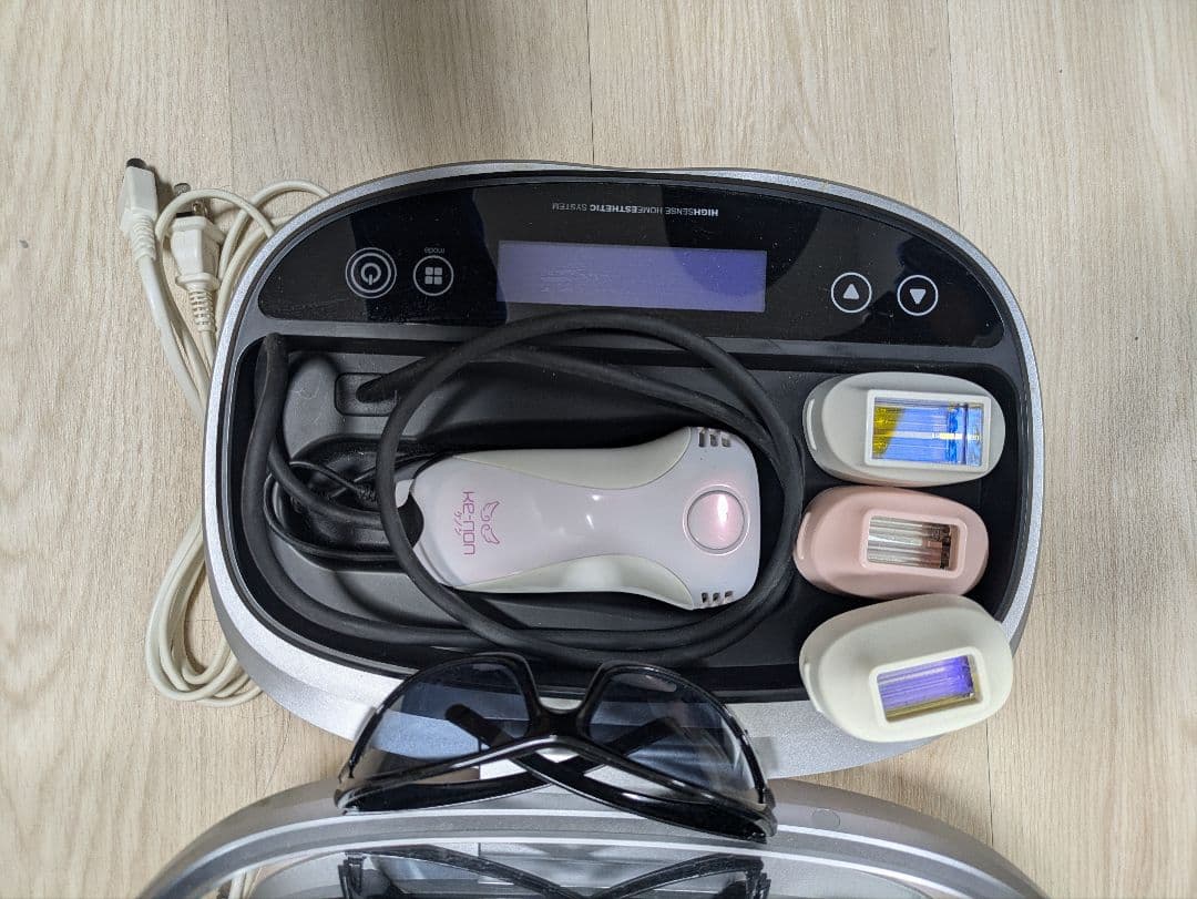 美品 ke-non8.4 ケノン脱毛ヘッド3種付き 家庭用脱毛器【値下げ!!!】