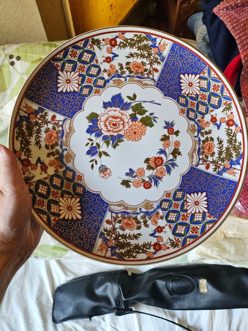 有田焼 　人気　秋峰 　KIHARA　勢州窯　丸皿 絵皿 和食器 3セット