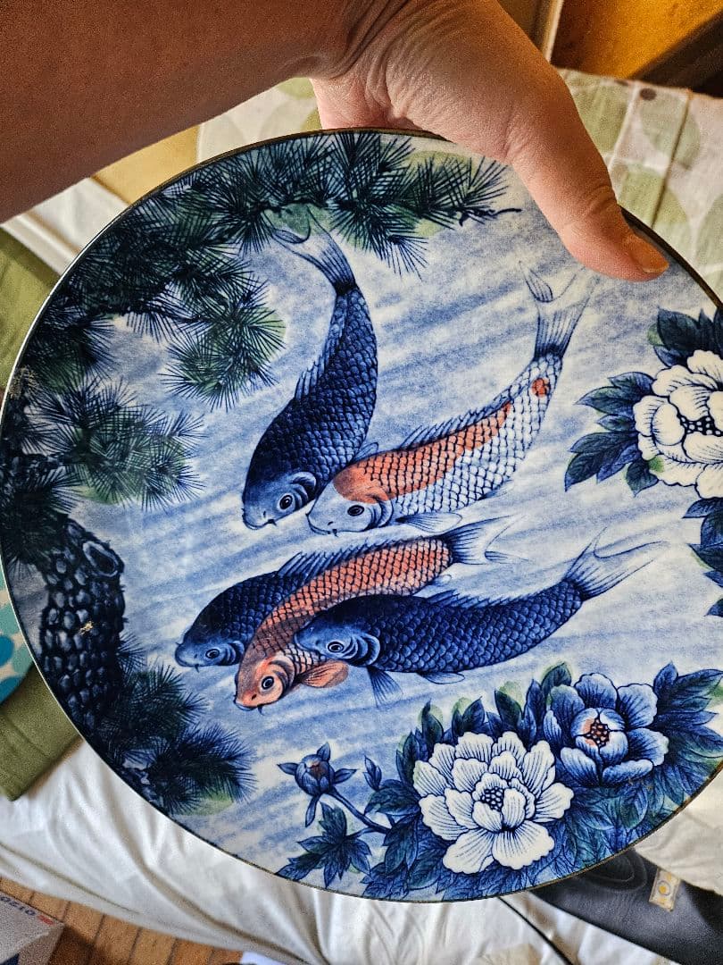 有田焼 　人気　秋峰 　KIHARA　勢州窯　丸皿 絵皿 和食器 3セット