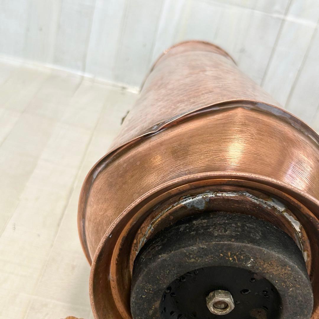 銅製 アンティーク フラワーポット