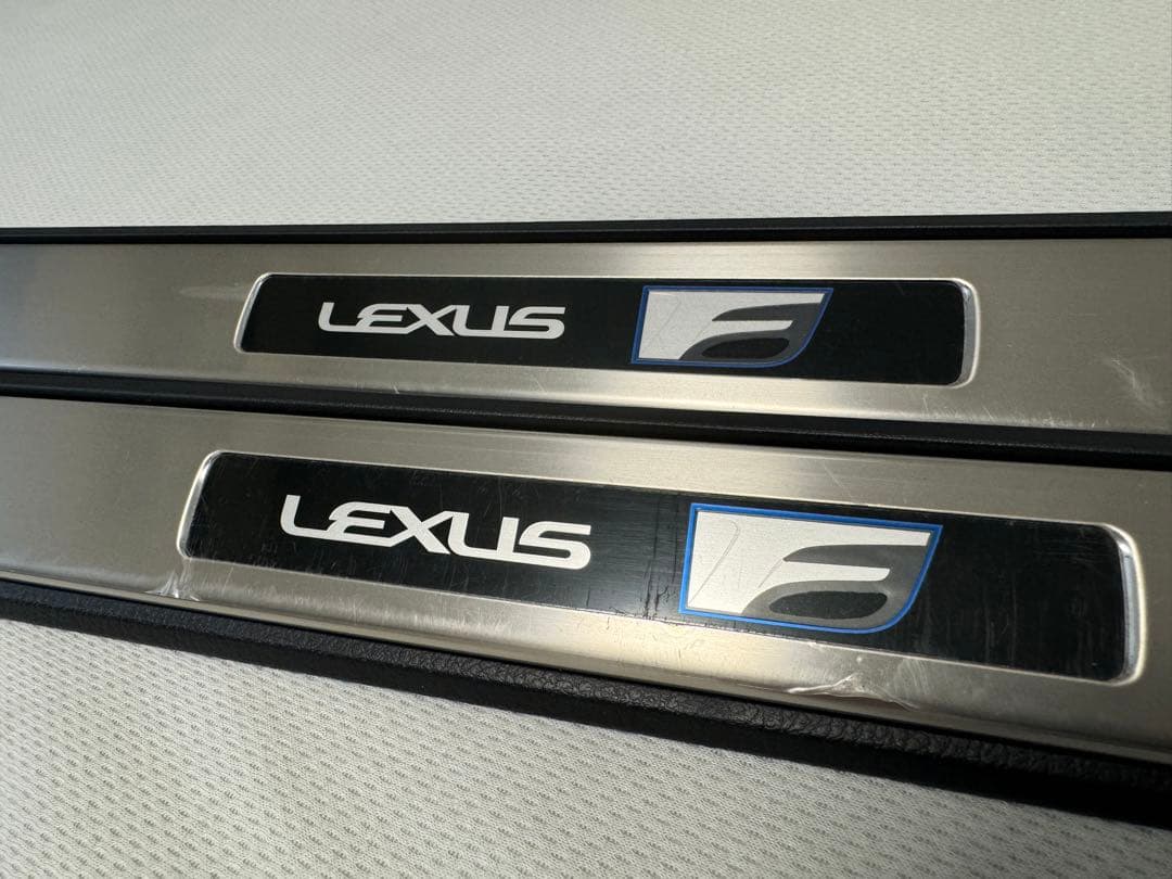 レクサス RCF純正 現行年式Fロゴ付 スカッフプレート LEXUS RC