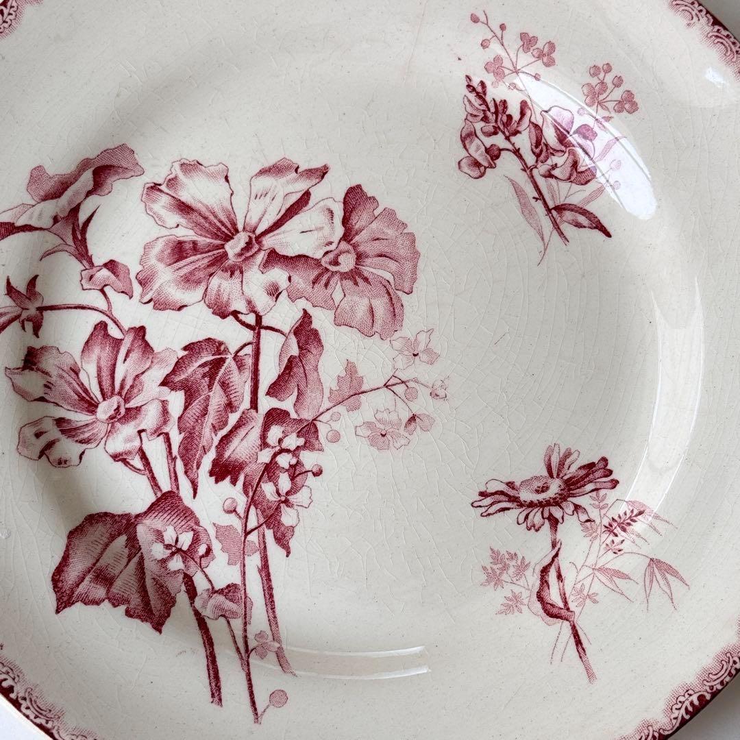 フランスアンティーク　Choisy ショワジー　プロヴァンス 2枚セット