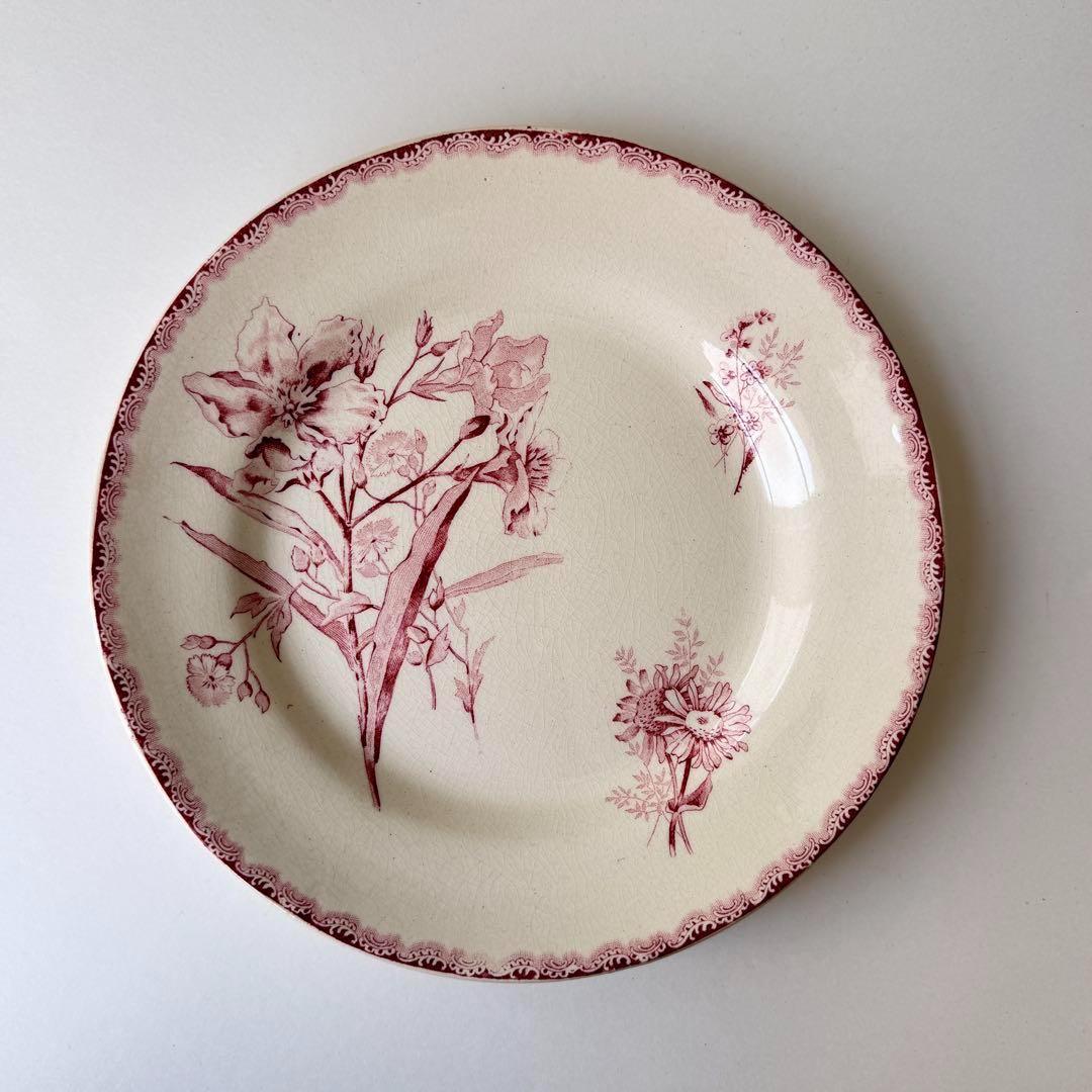 フランスアンティーク　Choisy ショワジー　プロヴァンス 2枚セット