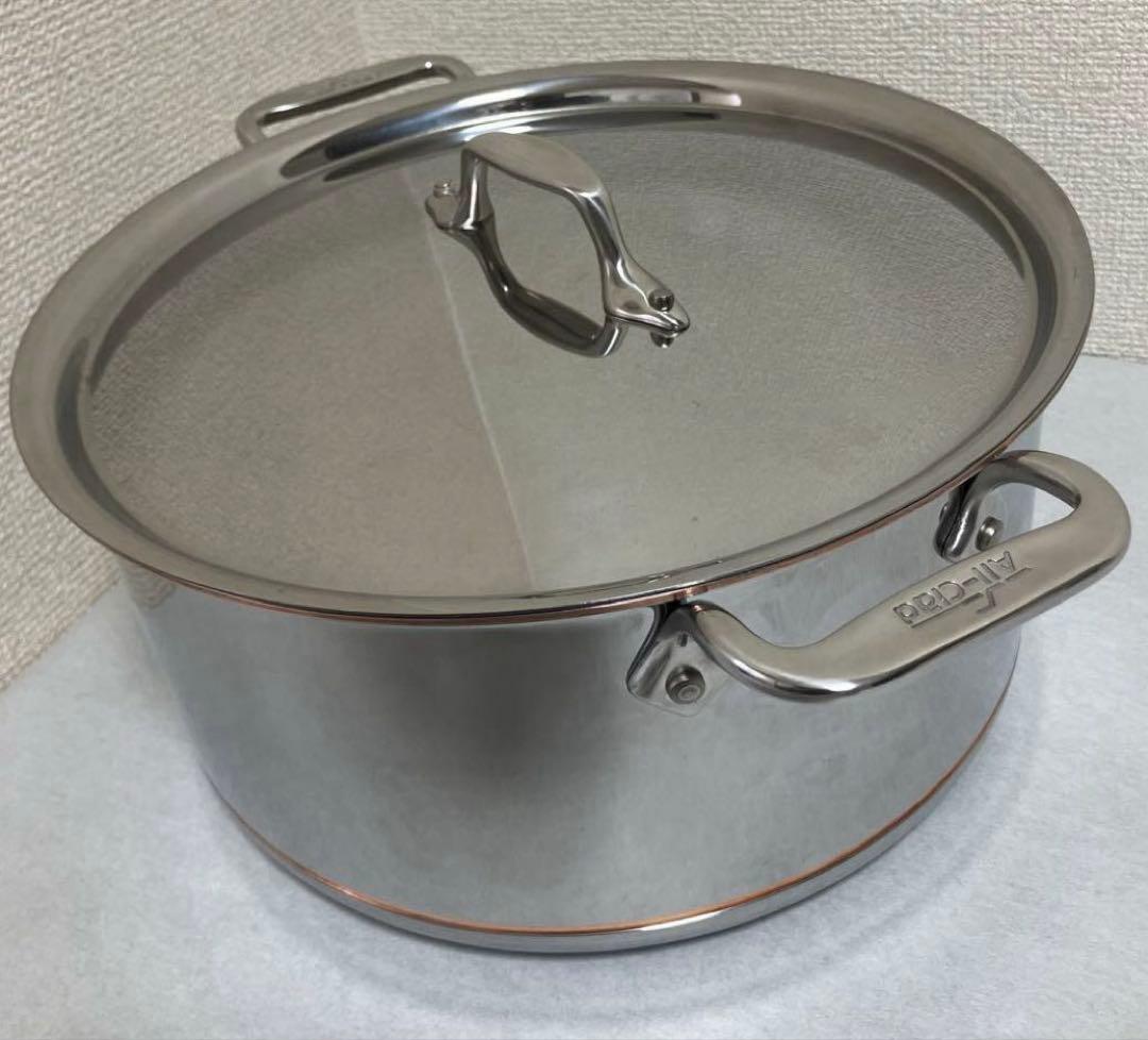 調理器具 All-Clad Copper Core Stock Pot 8Q