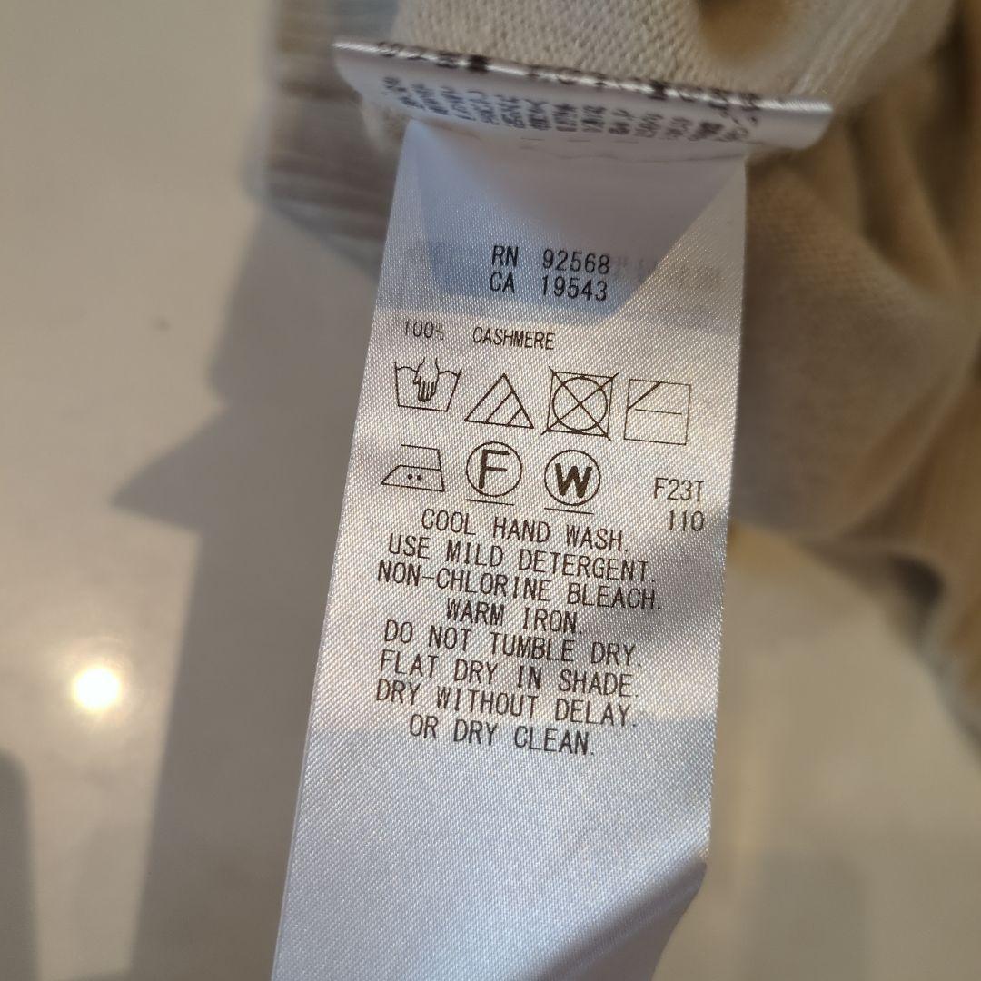 23区 カシミヤハイネック ニットセーター サイズ38 新品