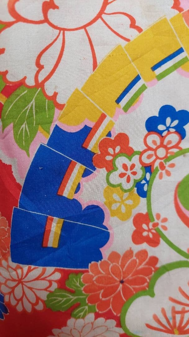 NA222アンティーク子供着物七五三 着丈76センチ裄丈39センチ