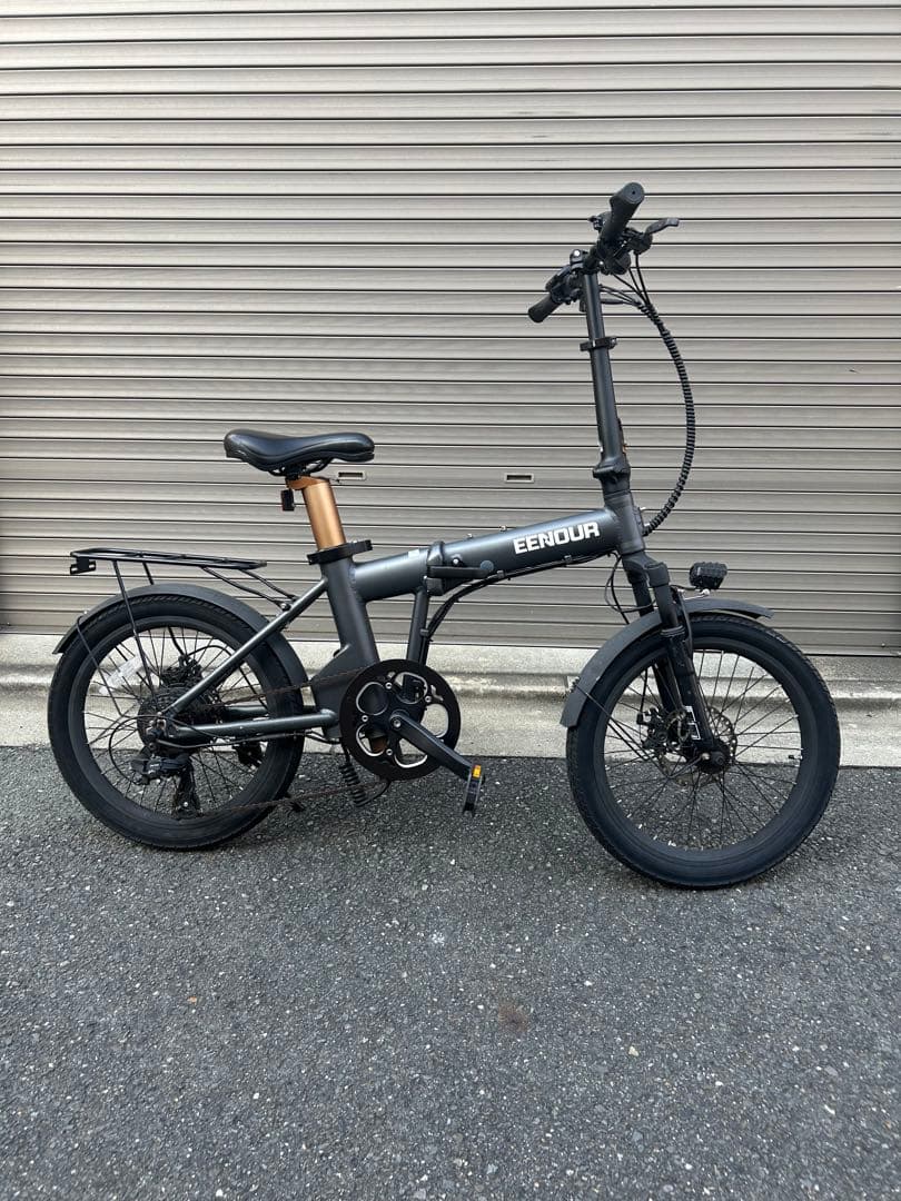 EENOUR C4電動アシスト自転車　折りたたみ　折り畳み　JK 女子高生　大阪