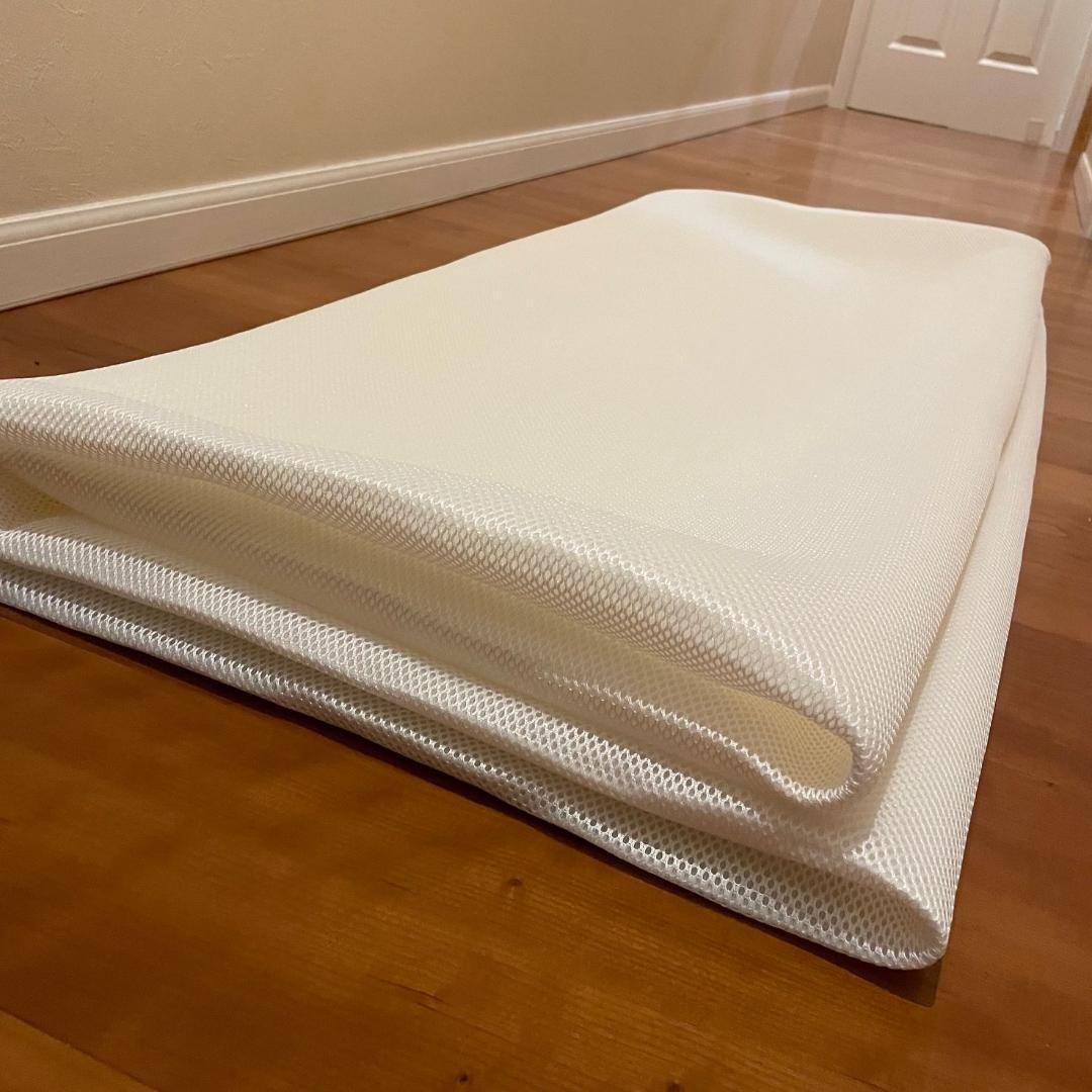 カバー付き◆４.５cm厚 固め◆ 東洋紡ブレスエアー相当品 98×200cm