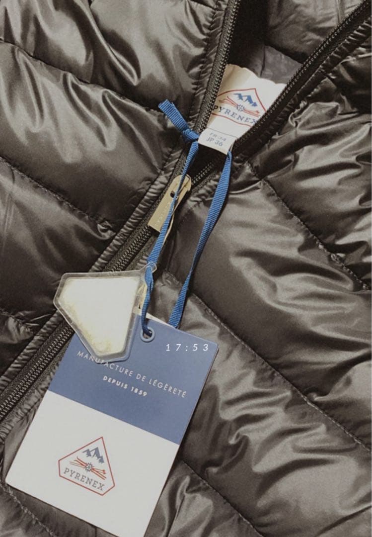 PYRENEX ATOM フード付きダウン Sサイズ