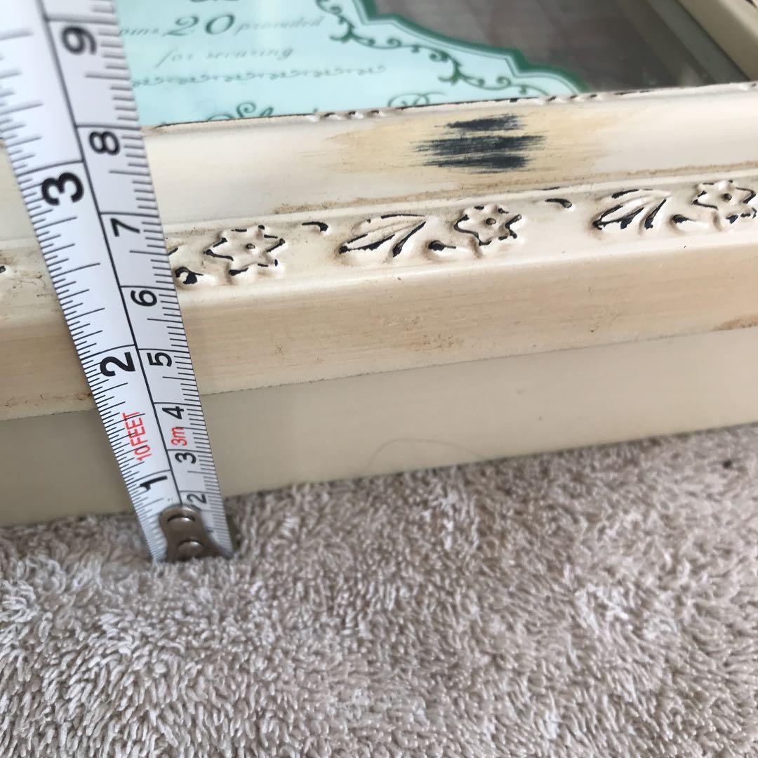 アンティーク調　アクセサリーケース　薔薇　バラ　ローズ　ガラス　収納ケース