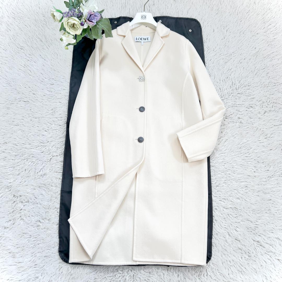 未使用★LOEWE★カシミヤウール★ダブルフェイス★コート