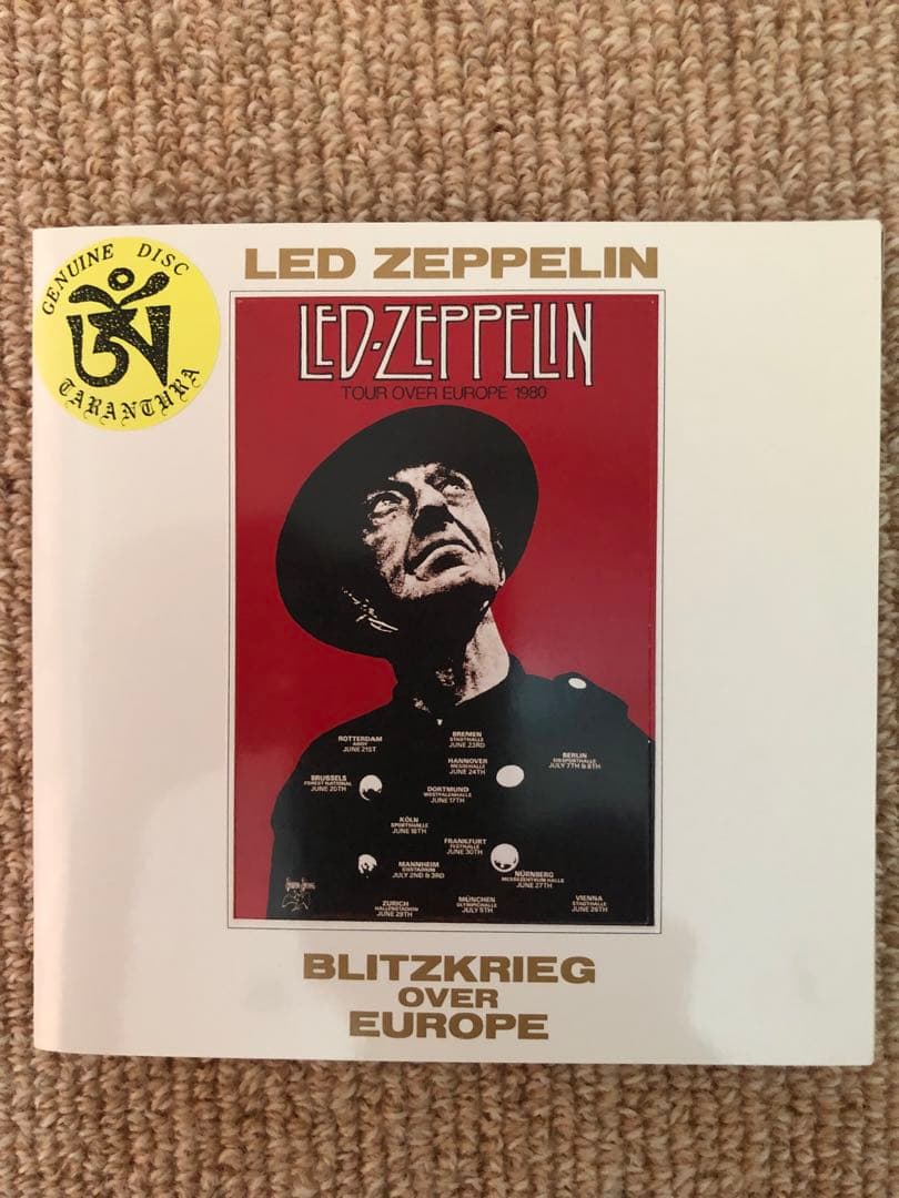 洋楽 LED ZEPPELIN BLITZKRIEG OVER EUROPE