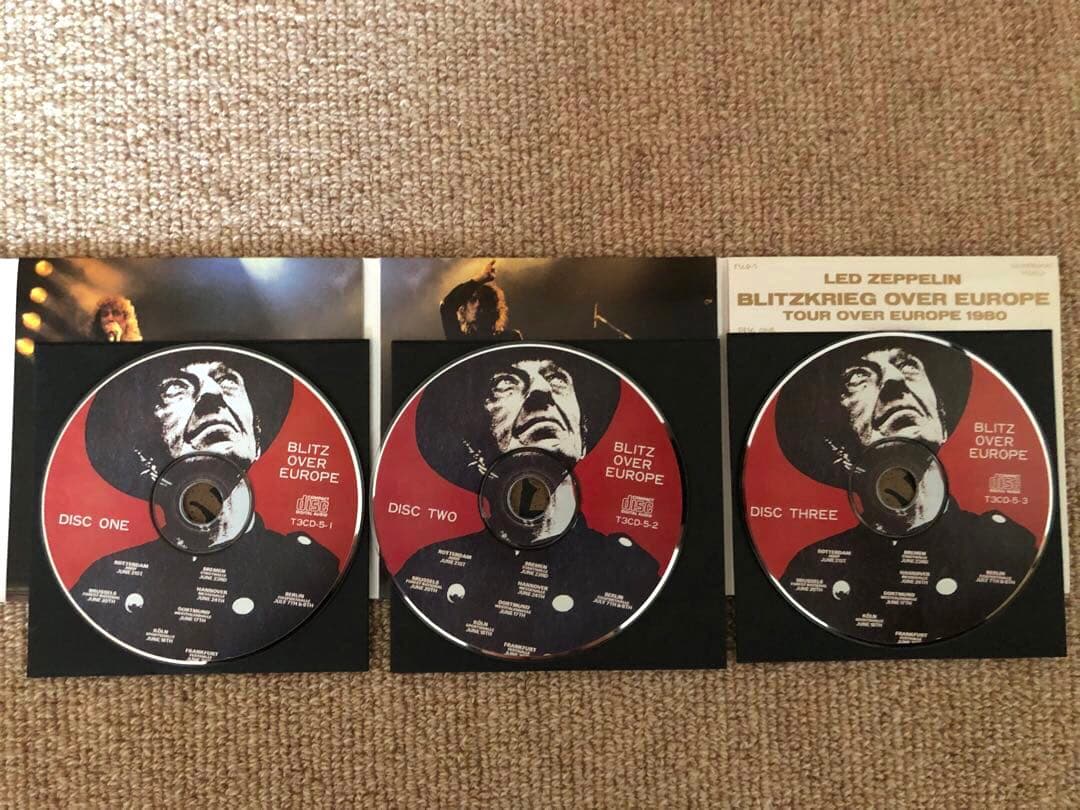 洋楽 LED ZEPPELIN BLITZKRIEG OVER EUROPE