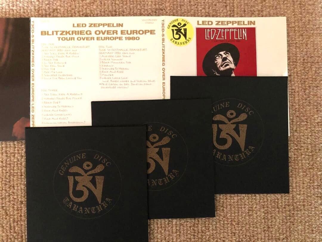 洋楽 LED ZEPPELIN BLITZKRIEG OVER EUROPE